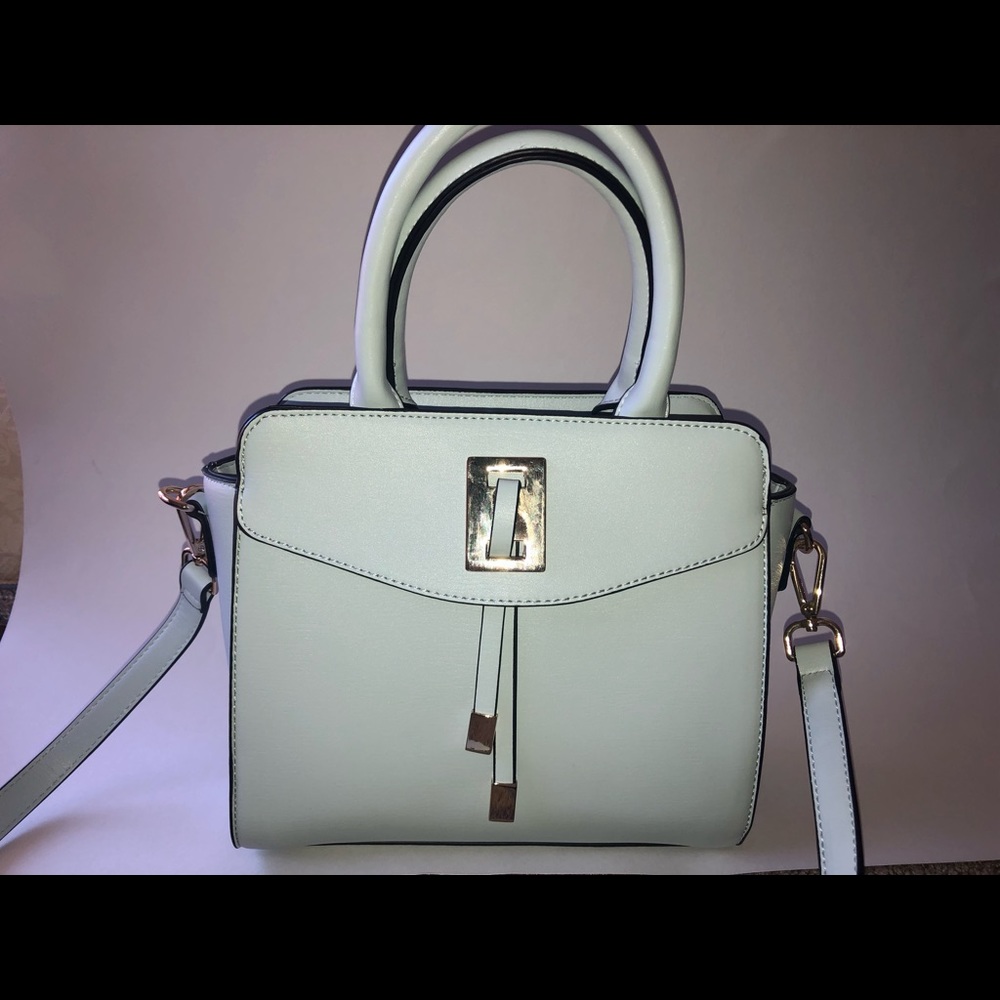 Brand New Baby Blue Handbag ( Vegan)